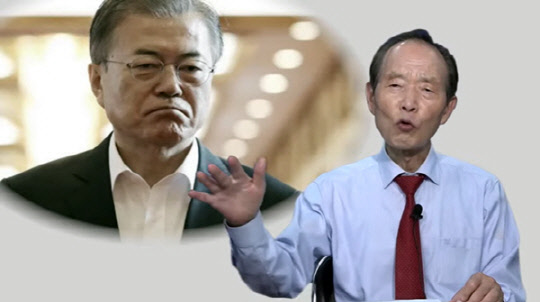 국민의힘에서 제20대 대통령선거 출마를 선언한 장기표 신문명정책연구원 대표가 지난 7월17일자 자신의 유튜브 채널 게재한 영상 <문재인 대통령의 허언... '문설(文舌)'에 부쳐>를 통해 K방역 비판 목소리를 냈다. <유튜브 채널 '국민의소리' 갈무리>